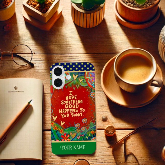 Lebendiger Name für etwas Gutes Zitat Case-Mate iPhone Hülle (Von Creator hochgeladen)