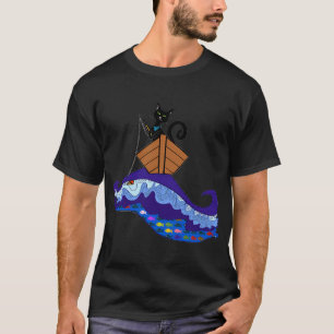 Lebendiger Ozean Segelfisch Schwertfisch in Acryl T-Shirt
