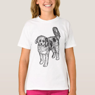 Lebendiger Punkt-Glanz T-Shirt