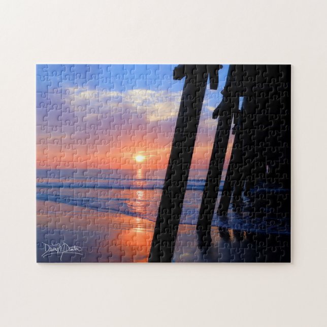 Lebendiger Romeo Sonnenaufgang Puzzle (Horizontal)