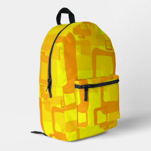 Lebendiger Sonnenschein-Fluss – Moderne abstrakte  Bedruckter Rucksack