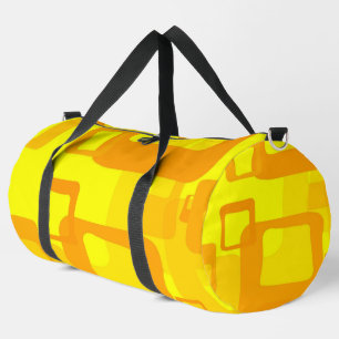 Lebendiger Sonnenschein-Fluss – Moderne abstrakte  Duffle Bag