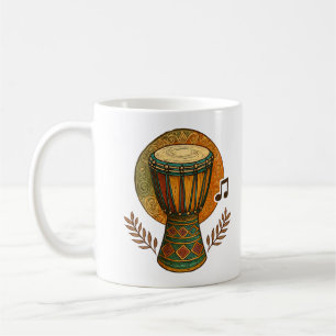 Lebendiger tribaler Rhythmus Kaffeetasse