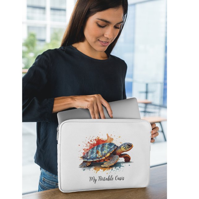 Lebendiger Voyager, individuell Laptopschutzhülle (Von Creator hochgeladen)