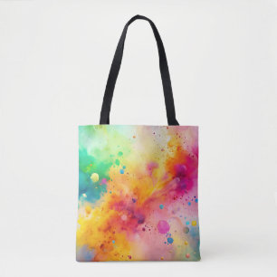 Lebendiges abstraktes Aquarell-Spritzmuster