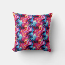 Lebendiges abstraktes Fluid Art-Geschenkpapier