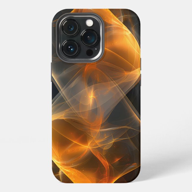 Lebendiges abstraktes iPhone-Case iPhone Hülle (Hinten)