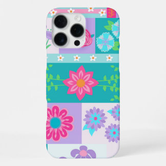 Lebendiges blühendes Blumen-Design iPhone 16 Pro Max Hülle