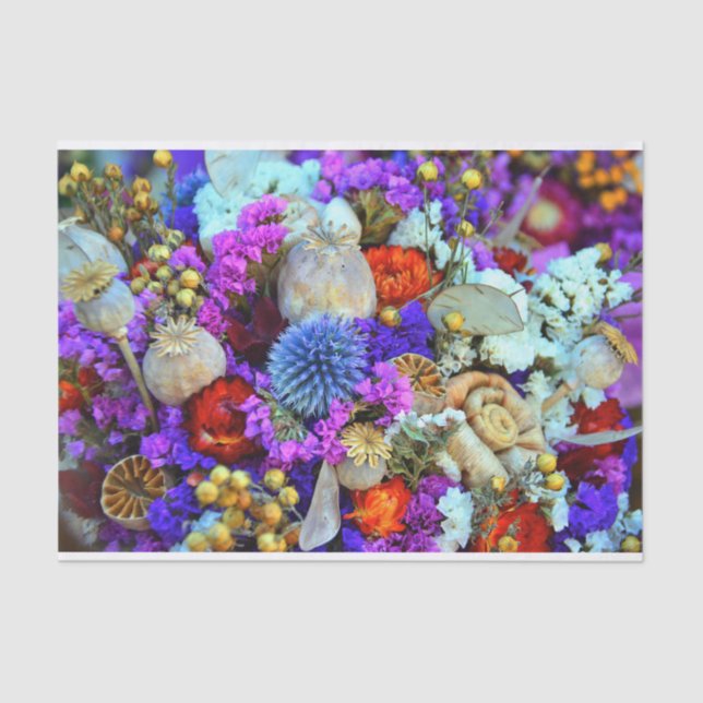 lebendiges Blume-Papierpapier Seidenpapier (Vorderseite)