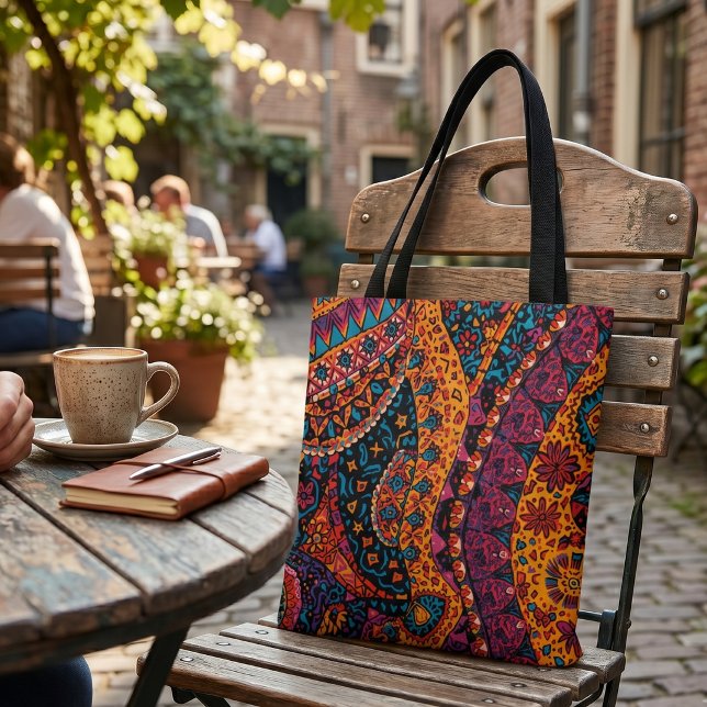 Lebendiges Bohemian-Paisley (Von Creator hochgeladen)