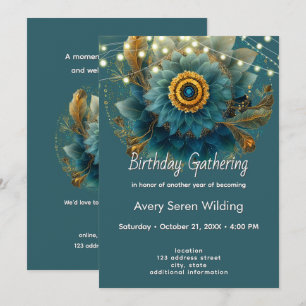 Lebendiges Feld   Mandala Einladung