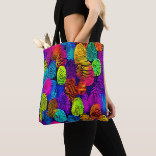 Lebendiges Fingerabdruck-Design