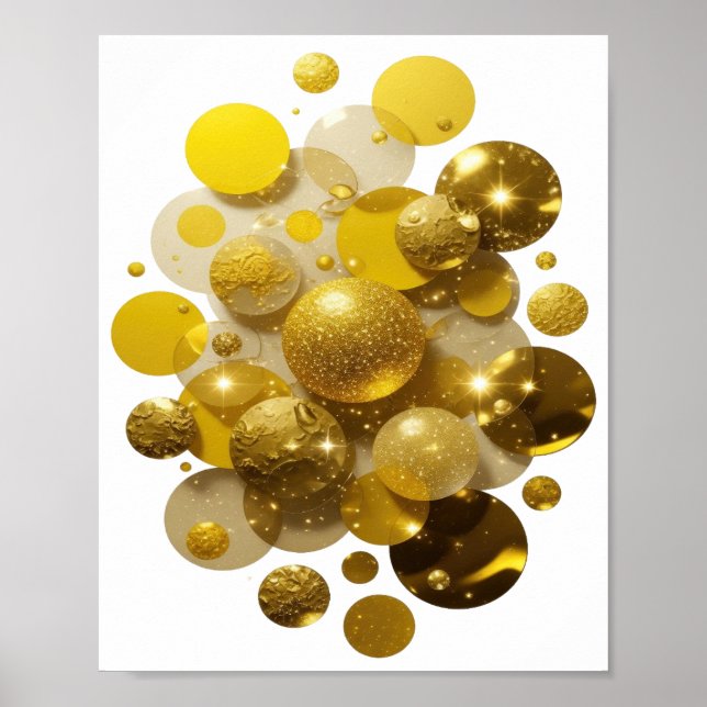 Lebendiges Gold GOLDENE FUNKEN Poster (Vorne)