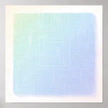 Lebendiges Labyrinth-Wallpaper und Kunstprint mit 