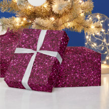 Lebendiges Magenta Schimmerndes Rosa Glittermuster