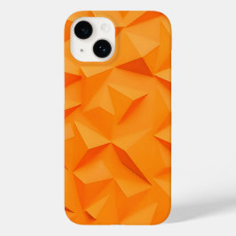 Lebendiges oranges geometrisches iPhone-Case in ma Case-Mate iPhone 14 Hülle