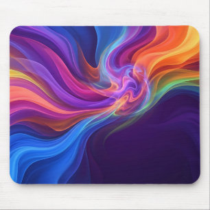 Lebendiges Regenbogen-Flüssigkeits-Mauspad Mousepad