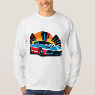 Lebendiges Rennfahrzeug T-Shirt