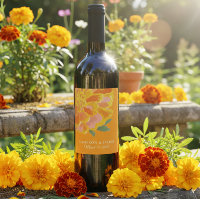 Lebendiges Ringelblumen-Sommerhochzeitsgeschenk