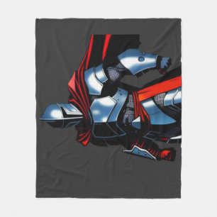 Lebendiges Ritter-T-Shirt-Baby-Decke Fleecedecke