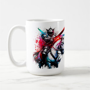Lebendiges Ritter-T-Shirt-Wurf-Kissen-Glasunterset Kaffeetasse