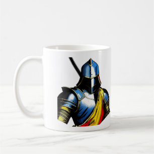 Lebendiges Ritter-T-Shirt-Wurf-Kissen-Papierteller Kaffeetasse