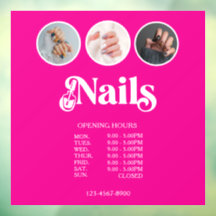 Lebendiges Rosa 3 Foto Nageltechnik Öffnungszeiten