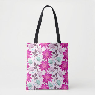 Lebendiges rosa Blumenmuster Moderne, kräftige B