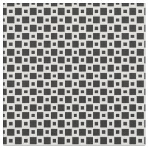Lebendiges rotes geometrisches Muster Stoff
