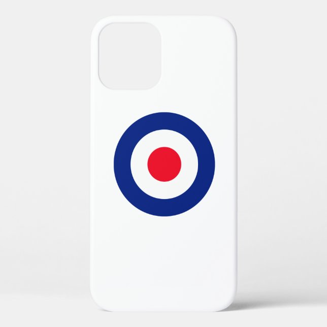 Lebendiges Rundel MOD Classic Ziel Case-Mate iPhone Hülle (Rückseite)