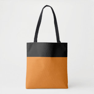 Lebendiges Schwarz Warmes Orange Nahtloses Farbblo