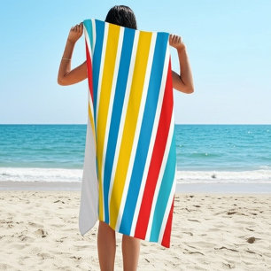 Lebendiges & Spaßiges Sommer-Essential Strandtuch