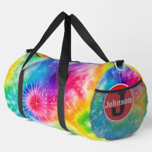 Lebendiges Sternen-Tie-Dye-Reisegepäck Duffle Bag