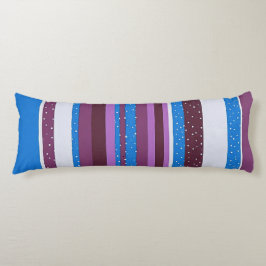 Lebendiges Streifenmuster Hintergrund Seitenschläferkissen