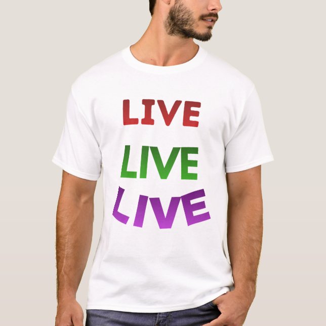 Lebendiges T-Shirt (Vorderseite)