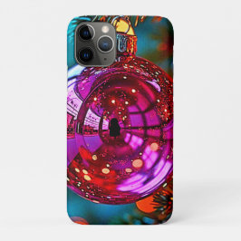 Lebendiges Weihnachtsschmuck-Funkeldesign Case-Mate iPhone Hülle