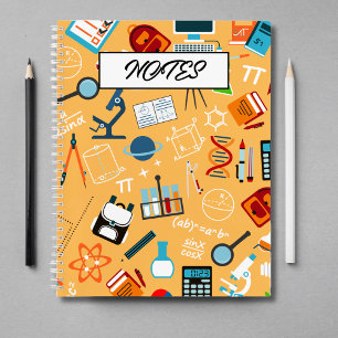 Lebendiges Wissenschaftsdesign Perfekt für den Unt Notizbuch