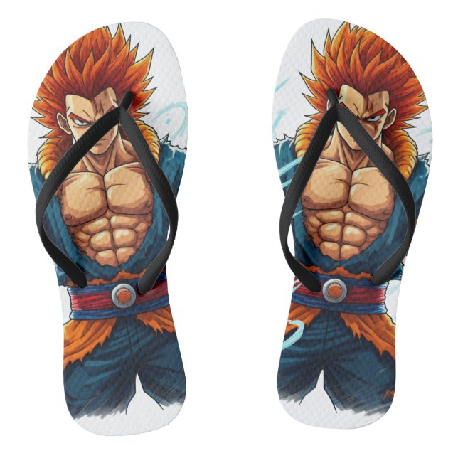 Lebenheld otaku weeb decal merke flip flops (Fußbett)