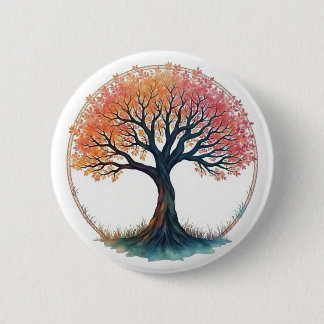 Lebensbaum Button