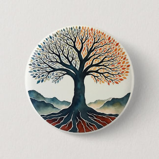 Lebensbaum Button