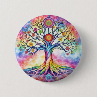 Lebensbaum Button