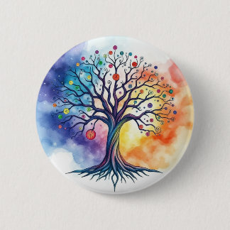 Lebensbaum Button