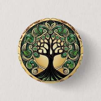 Lebensbaum Button