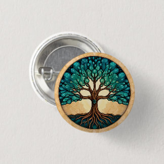 Lebensbaum Button