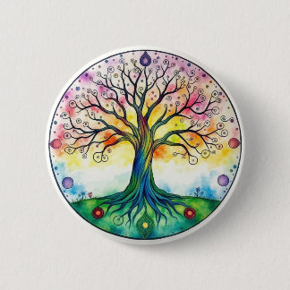 Lebensbaum Button