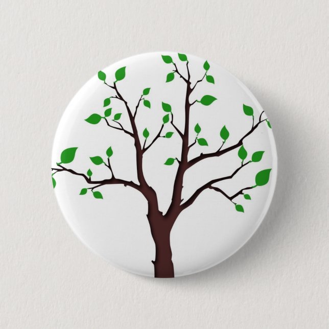 Lebensbaum Button (Vorderseite)