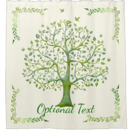 Lebensbaum Duschvorhang