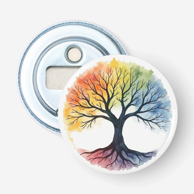 Lebensbaum Flaschenöffner (Vorderseite)