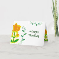 Lebensbaum Geburtstagskarte