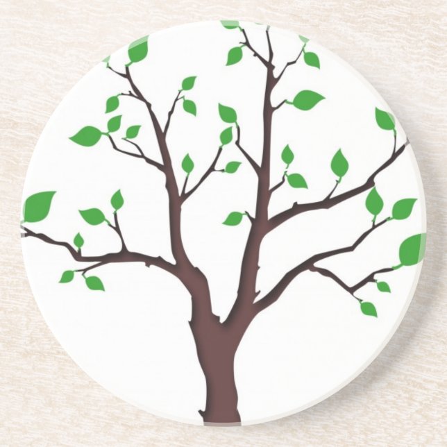 Lebensbaum Getränkeuntersetzer (Vorne)